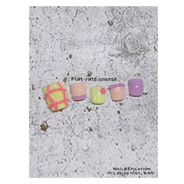 フット定額デザイン