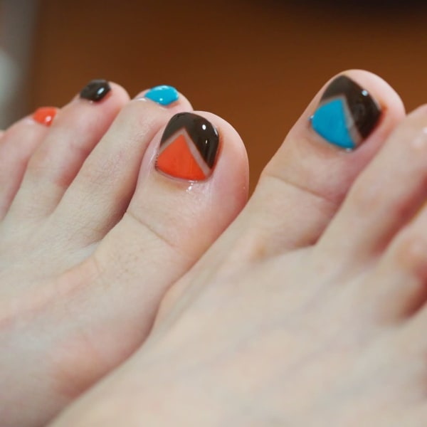 お客様フットネイル