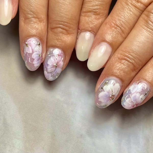 フラワーデザイン|Nails Reflection