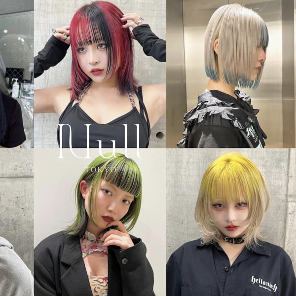 Null 表参道本店 デザインカラー/ダブルカラー