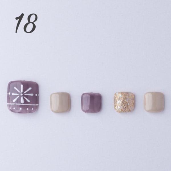 フットネイル：No.18