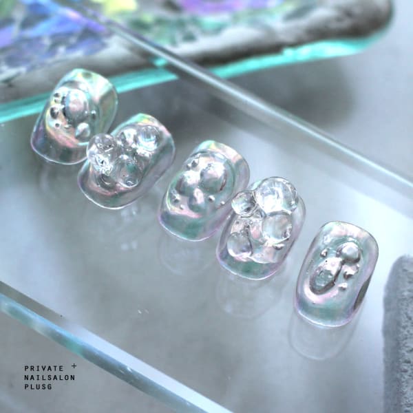 【ご新規様20%offx3回】ぷくぷくバブルネイル|plusG