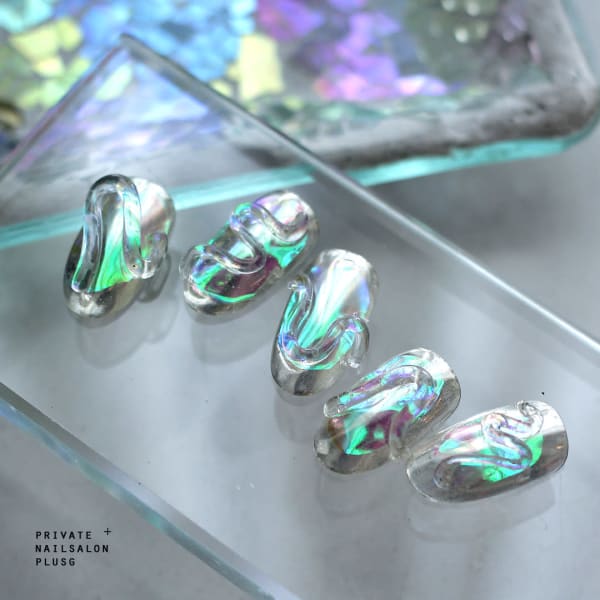 【ご新規様20%offx3回】うるうるゆらゆらネイル|plusG