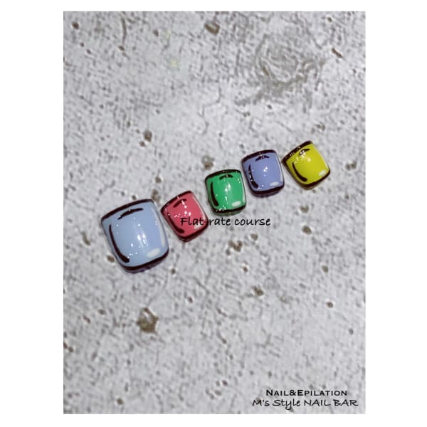 フット定額デザイン