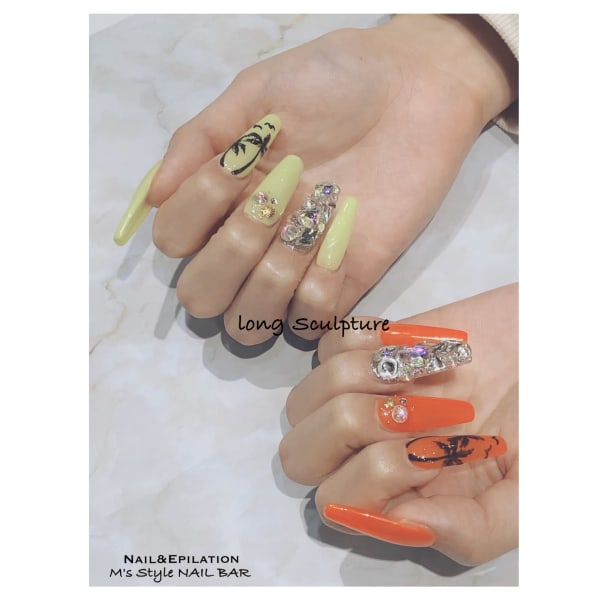 ハンドお客様ネイル