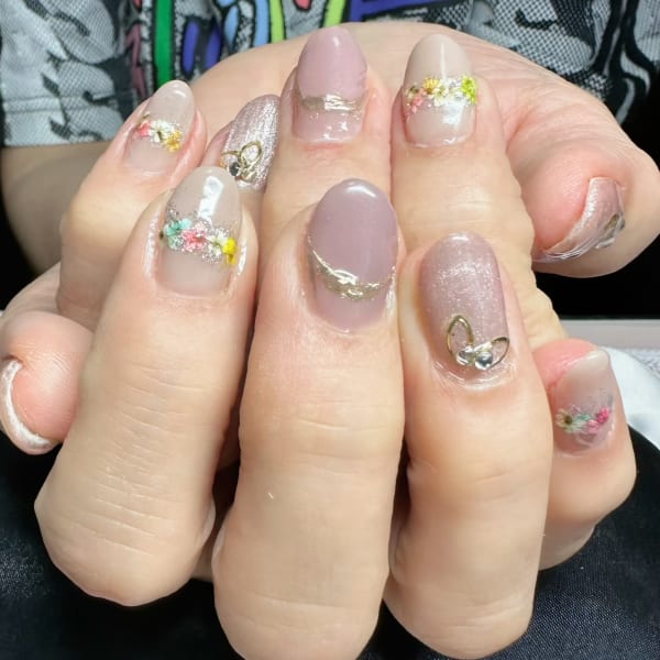 大人可愛いネイル|K&K Nail