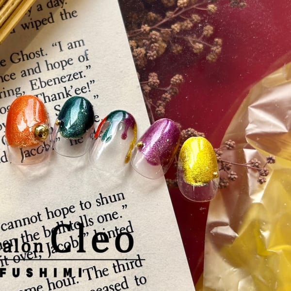 【定額】季節限定コース/ハロウィン/ミラー/アート/パーツ