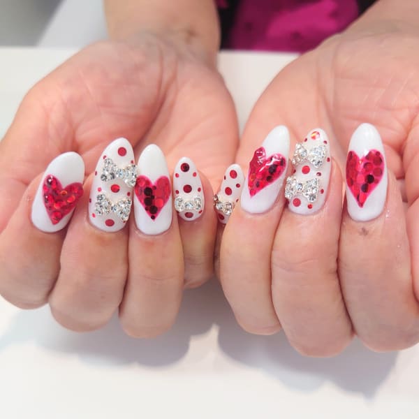 〈ジェル〉ラブリーネイル