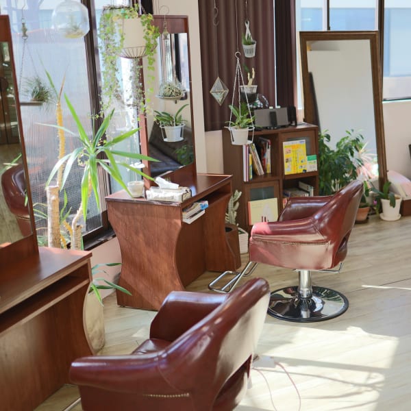 hair salon 虹