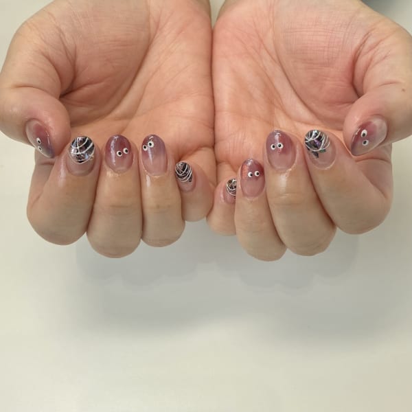 〈ジェル〉ハロウィンネイル