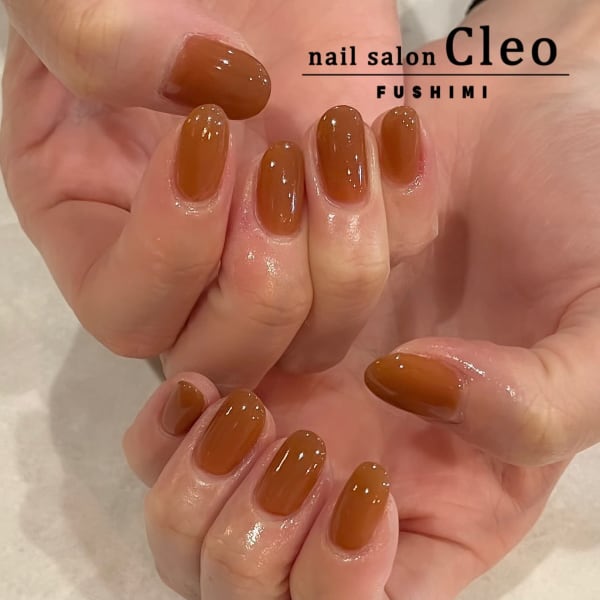 ワンカラー/パラジェル/シンプルネイル/オフィスネイル