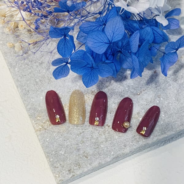 シンプルネイル