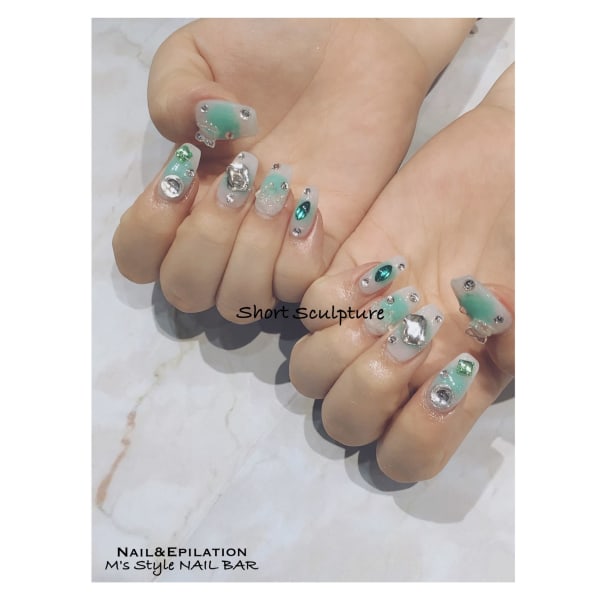 ハンドお客様ネイル