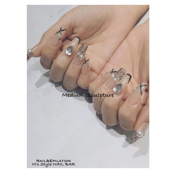 ハンドお客様ネイル