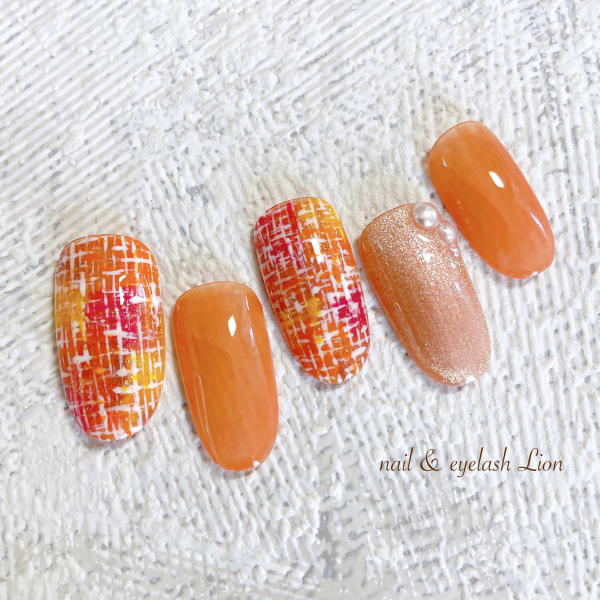 ツイードネイル