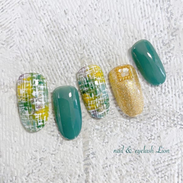 ツイードネイル