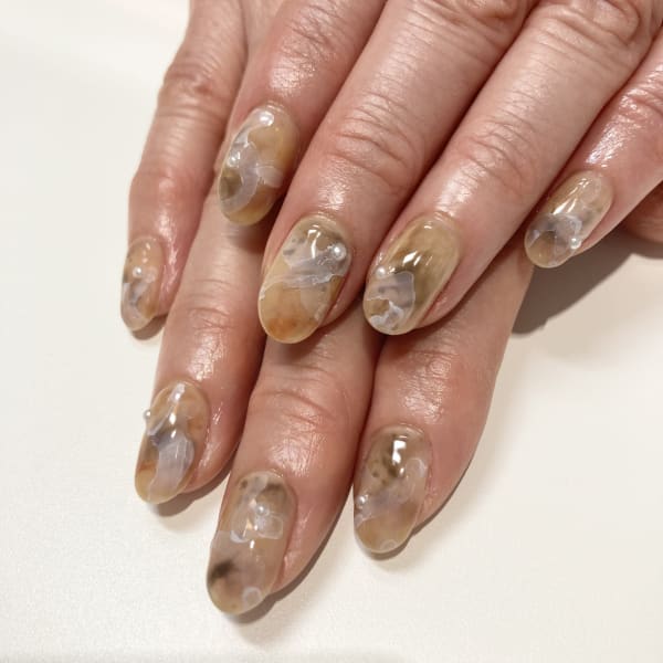 〈ジェル〉インクアートネイル