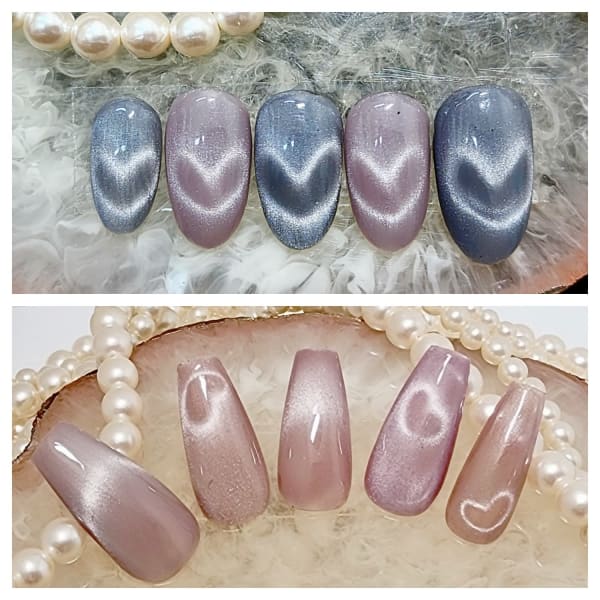 ハートマグネットネイル|Kurara ジェルネイルスクール＆サロン