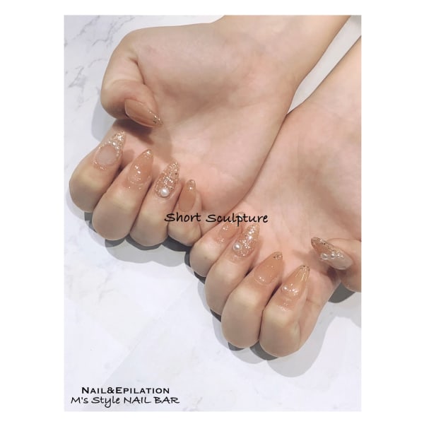 ハンドお客様ネイル