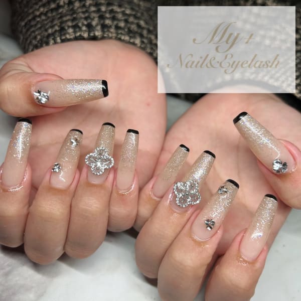 ラメグラデーション