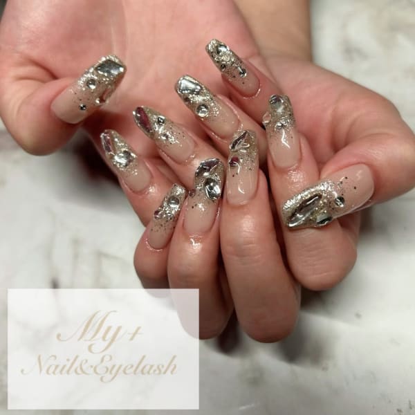 キラキラネイル|Nail&Eyelash My+ アメ村心斎橋店