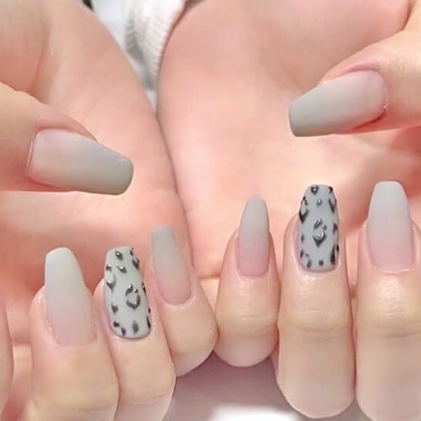 マットレオパードネイル|ジェルネイル専門店 NICE NAIL 北千住店