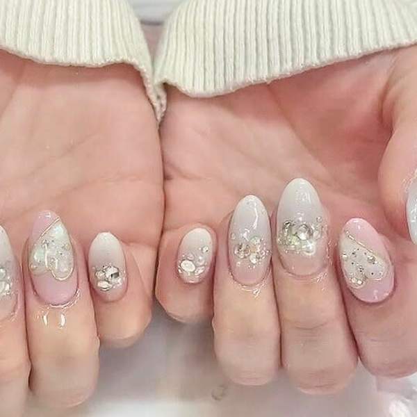 キラキラストーン×ハート