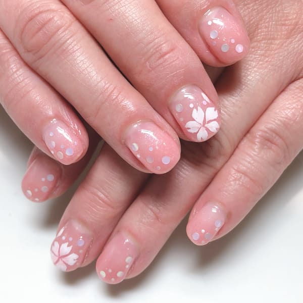 桜ネイル♪