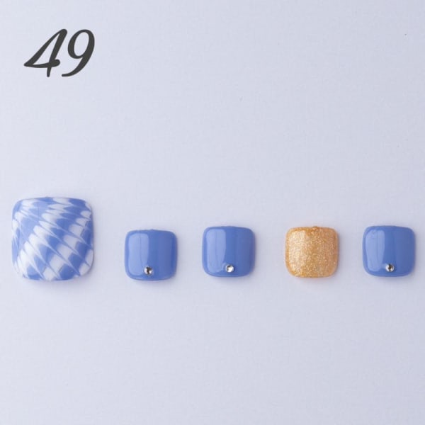 フットネイル：No.49