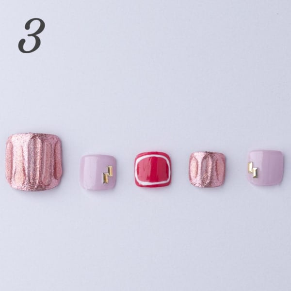 フットネイル：No.3