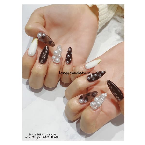 ハンドお客様ネイル