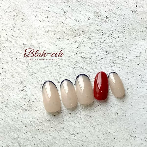 スキニーネイビーフレンチ|Blah-zeh 錦糸町店