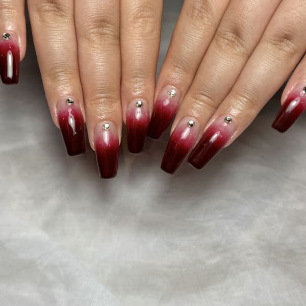 グラデーションスカルプ