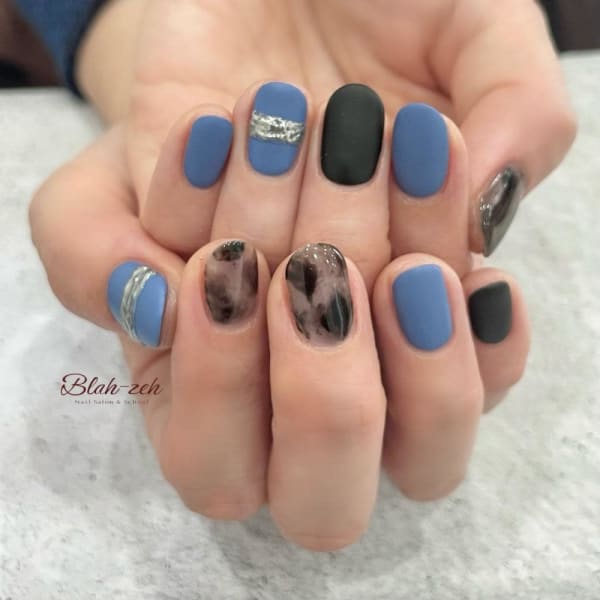 ブラックべっ甲×マットコート|Blah-zeh 錦糸町店