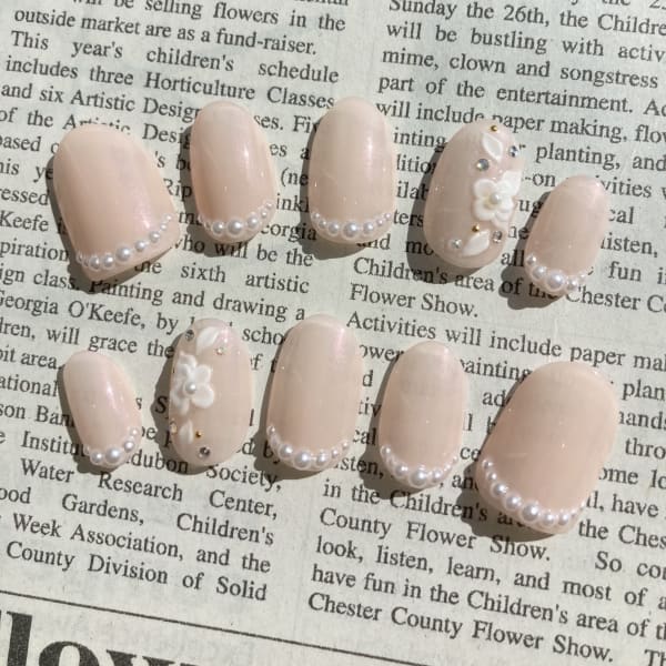 〈オーダーチップ〉ブライダルネイル