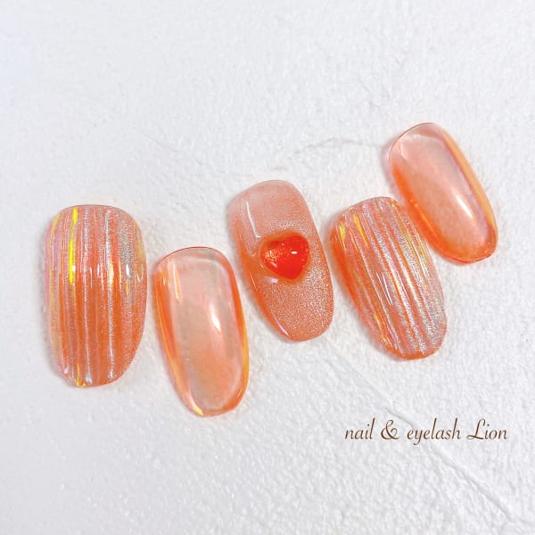 うるうるオーロラバカラネイル