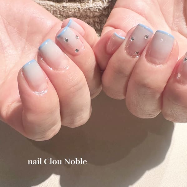 スキニーフレンチ×ブルー