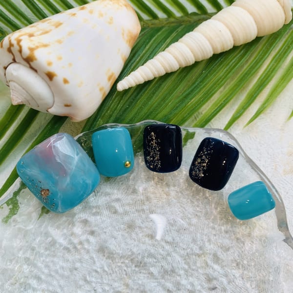 おすすめフットネイル|UNIX 蕨店