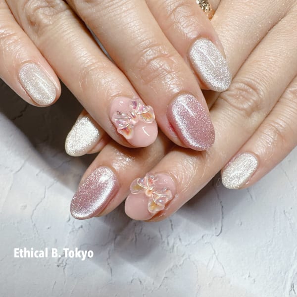 クリアリボンネイル