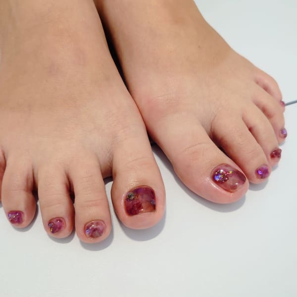 〈ジェル〉インクネイル