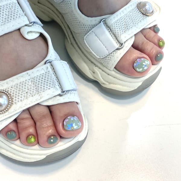 〈シェラック〉ソールケア+フットネイル