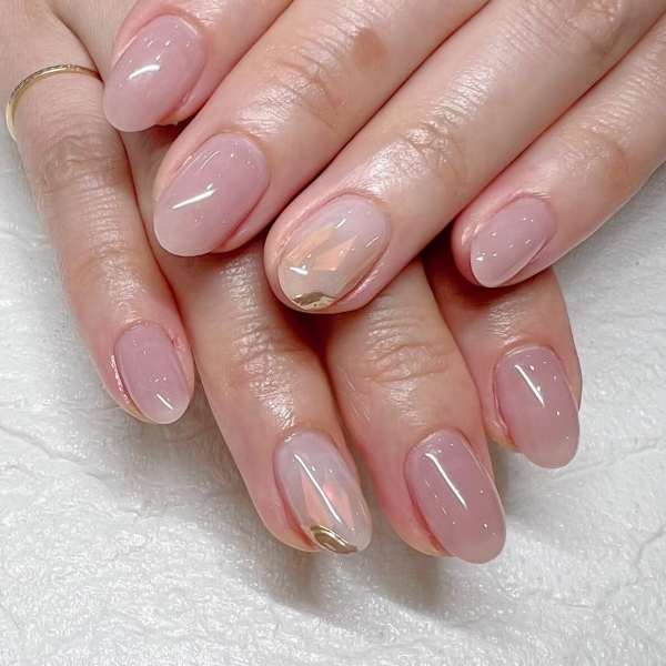 シンプルネイル