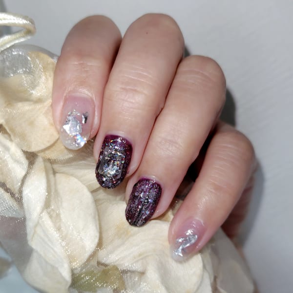 キラキラバカラ|Nail Salon Shandi