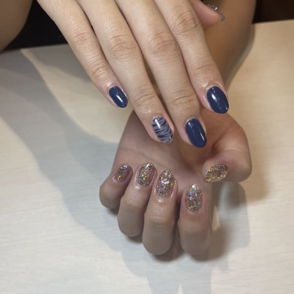 🦓ゼブラネイル🦓