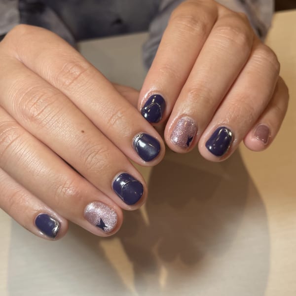 🔮バタフライネイル🔮