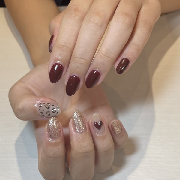 🍁秋デザインネイル🍁