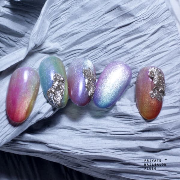 【ご新規様20%offx3回】虹色マグネット|plusG