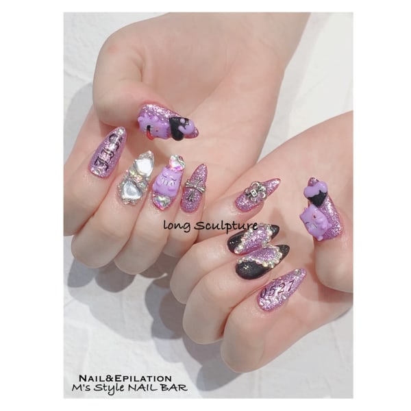 ハンドお客様ネイル