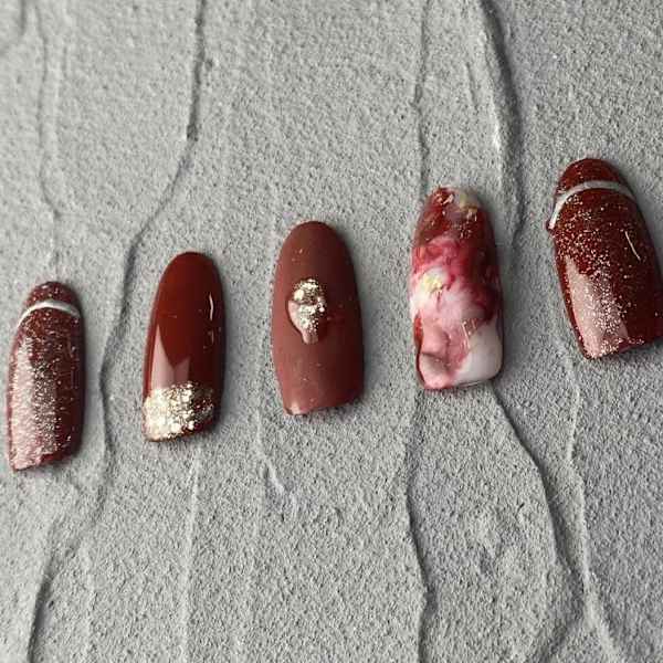 ボルドーネイル