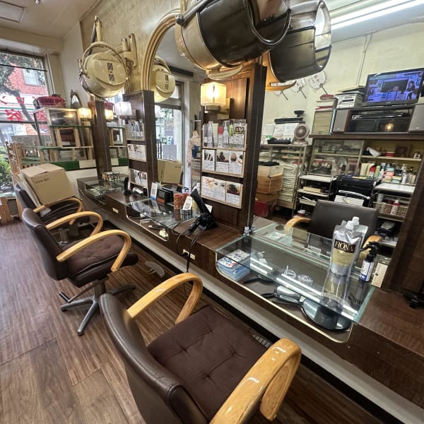 ブロンド美容室